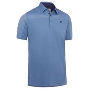 Callaway Odyssey Ventilated Block Golf Polo Shirt 22 - Blue Horizon