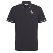 Original Penguin Heritage Piped Golf Polo - Caviar