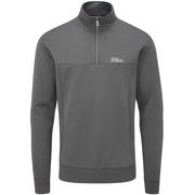 Oscar Jacobson Hawkes Tour Golf Sweater - Charcoal