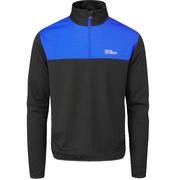 Oscar Jacobson Wainwright Lined Golf Sweater - Black