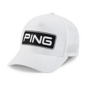 Ping Tour Delta Golf Cap - White