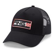 Ping 59 Trucker Golf Cap - Black