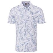 Ping Orlando Golf Polo Shirt - White/Stellar