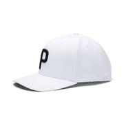 Puma P110 Adjustable Snapback Golf Cap - White