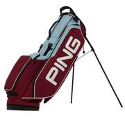 Ping Hooferlite Club Together Golf Stand Bag - Maroon/Light Blue