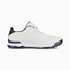 Puma PROADAPT ALPHACAT Leather Golf Shoes - Puma White/Puma Navy - thumbnail image 1