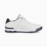 Puma PROADAPT ALPHACAT Leather Golf Shoes - Puma White/Puma Navy