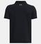 Under Armour UA Junior Performance Golf Polo Shirt - Black - thumbnail image 2