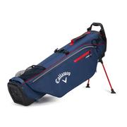 Callaway Par 3 Double Strap Golf Stand Bag - Navy/Red