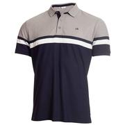 Calvin Klein Pendant Golf Polo - Navy/Grey