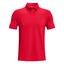 Under Armour Performance 2.0 Golf Polo Shirt - Red 600 - thumbnail image 1