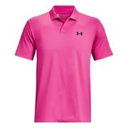Under Armour Performance 3.0 Golf Polo Shirt - Rebel Pink
