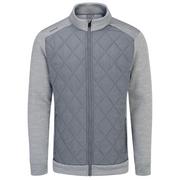 Ping Aaran Quilted Hybrid Golf Jacket - Griffin Marl