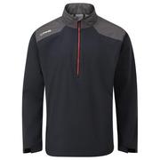 Ping SensorDry AquaDrive Half Zip Waterproof Golf Jacket - Black/Asphalt
