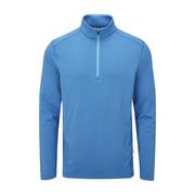 Ping Edwin Half Zip Golf Midlayer Sweater 2023 - Danube Blue