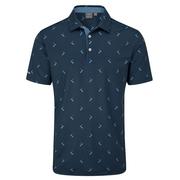 Next product: Ping Gold Putter Printed Golf Polo Shirt - Navy