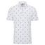 Ping Gold Putter Printed Golf Polo Shirt - White/Navy - thumbnail image 1