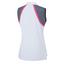 Ping Ladies Ansie Sleeveless Zip Neck Golf Polo - White Multi - thumbnail image 2