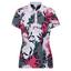 Ping Ladies Rumour Printed Golf Polo - Pink Blossom/White - thumbnail image 1