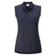 Ping Ladies Solene Sleeveless Golf Polo - Navy - thumbnail image 2