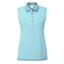 Ping Ladies Solene Sleeveless Golf Polo - Sky Blue - thumbnail image 1