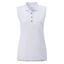 Ping Ladies Solene Sleeveless Golf Polo - White - thumbnail image 2