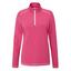 Ping Ladies Sonya Fleece Golf Midlayer - Pink Blossom - thumbnail image 1