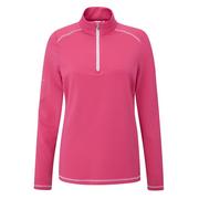 Ping Ladies Sonya Fleece Golf Midlayer - Pink Blossom