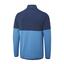 Ping Nexus Half Zip Golf Midlayer Fleece - Oxford Blue/Aquarius - thumbnail image 2