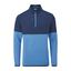Ping Nexus Half Zip Golf Midlayer Fleece - Oxford Blue/Aquarius - thumbnail image 1