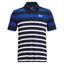 Under Armour Playoff 3.0 Stripe Golf Polo Shirt - Midnight Navy - thumbnail image 1