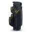 PowaKaddy Dri Tech Golf Cart Bag 2024 - Black/Gun Metal/Yellow - thumbnail image 3