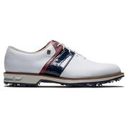 FootJoy FootJoy GreenJoys Golf Spike Shoes Model 45402 Size Mens 11W White Brown Leather 
