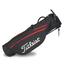 Titleist Premium Golf Carry Pencil Bag - Black/Black/Red - thumbnail image 1