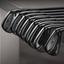 Mizuno Pro 225 Black Edition Golf Irons - Steel - thumbnail image 2