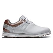 FootJoy Pro SL Women's Golf Shoe - White/Rose
