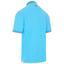 ProQuip Striped Collar Golf Polo Shirt - Azure Blue - thumbnail image 2