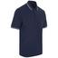 ProQuip Striped Collar Golf Polo Shirt - Navy/Red - thumbnail image 1