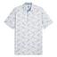 Puma Cloudspun Paisley Polo - White Glow - thumbnail image 1