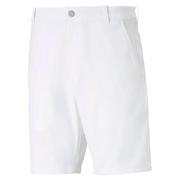 Puma Dealer 8'' Golf Shorts - White Glow