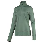 Puma Womens 1/4 Zip Popover - Puma Navy Main