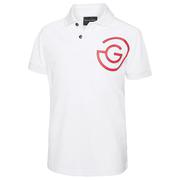Galvin Green Ray Junior Golf Shirt - White