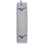 Mizuno RB Tri Fold Golf Towel - Grey