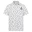 Original Penguin Retro Arcade Print Golf Polo Shirt - Bright White - thumbnail image 1