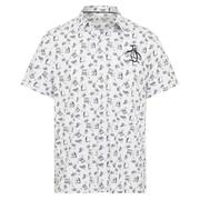 Next product: Original Penguin Retro Arcade Print Golf Polo Shirt - Bright White