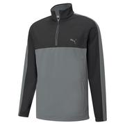 Puma Riverwalk Woven Golf Wind Jacket - Puma Black/Quiet Shade