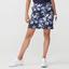 Rohnisch Womens Kia Skort - Navy Leaves Model Front - thumbnail image 2