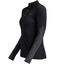 Rohnisch Dew Women's Golfing Polo Shirt - Black Side Angle - thumbnail image 3
