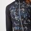 Rohnisch Heat Full Zip Women's Golf Sweater - Yellow Garden Zip Details - thumbnail image 3