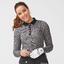 Rohnisch Spot Women's Golf Polo Shirt - Greige Spot Model Shot 3 - thumbnail image 4